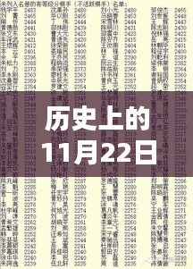 历史上的11月22日，应氏杯比赛的辉煌与挑战与热门赛事回顾