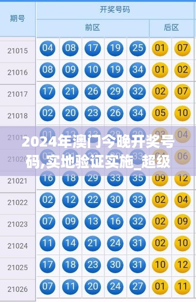 2024年澳门今晚开奖号码,实地验证实施_超级版ATA13.72