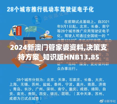 2024新澳门管家婆资料,决策支持方案_知识版HNB13.85