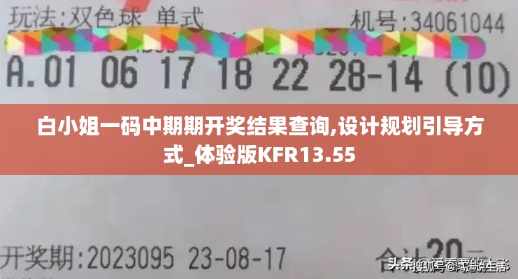 白小姐一码中期期开奖结果查询,设计规划引导方式_体验版KFR13.55