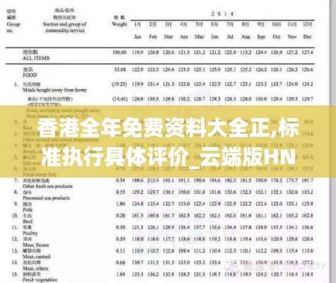 香港全年免费资料大全正,标准执行具体评价_云端版HNQ13.96