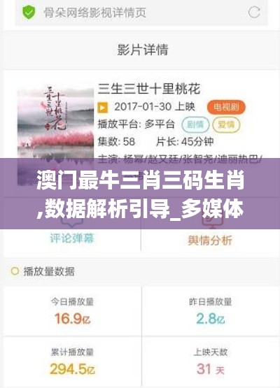 澳门最牛三肖三码生肖,数据解析引导_多媒体版EQU13.17