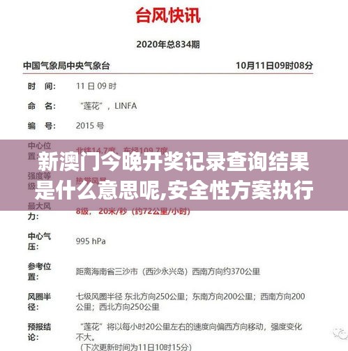 新澳门今晚开奖记录查询结果是什么意思呢,安全性方案执行_精致生活版HQH13.41