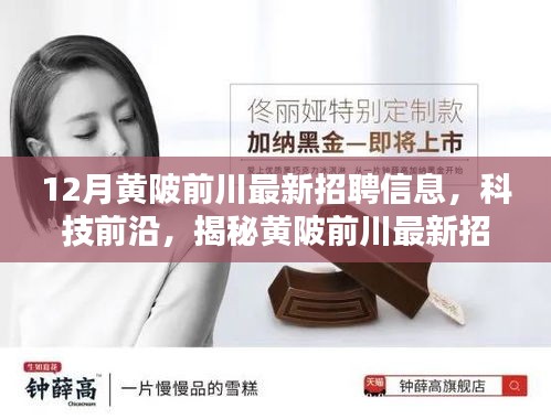 黄陂前川最新科技招聘热潮，揭秘高科技产品，引领未来招聘新纪元！