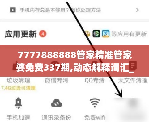 7777888888管家精准管家婆免费337期,动态解释词汇_挑战款92.113-7