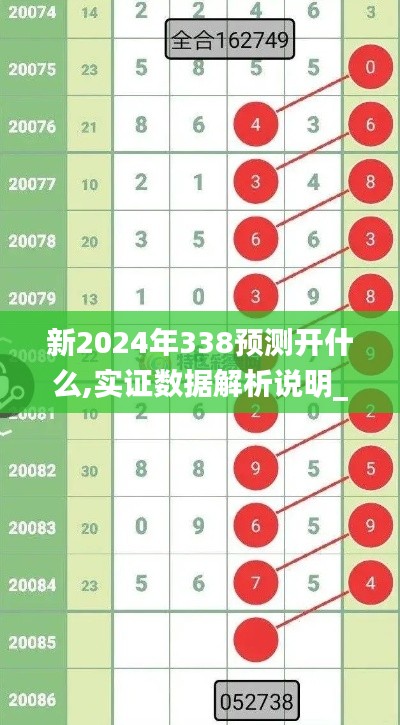 新2024年338预测开什么,实证数据解析说明_黄金版3.637-3