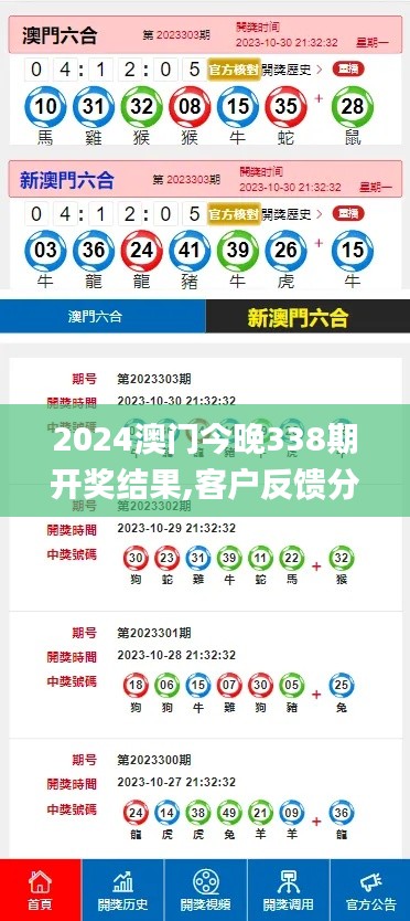 2024澳门今晚338期开奖结果,客户反馈分析落实_8DM37.555-6