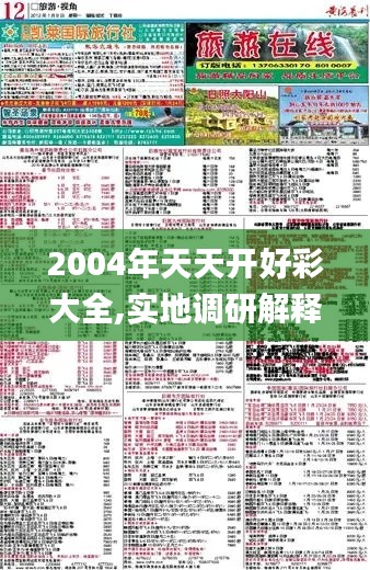 2004年天天开好彩大全,实地调研解释定义_超值版7.841-9