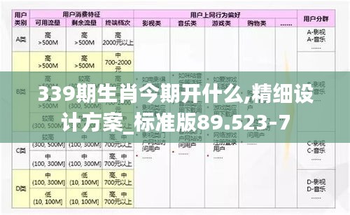 339期生肖今期开什么,精细设计方案_标准版89.523-7