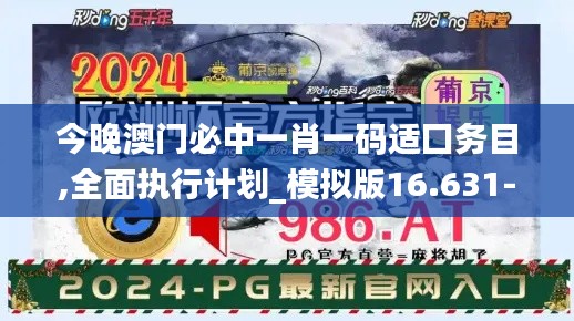 今晚澳门必中一肖一码适囗务目,全面执行计划_模拟版16.631-6