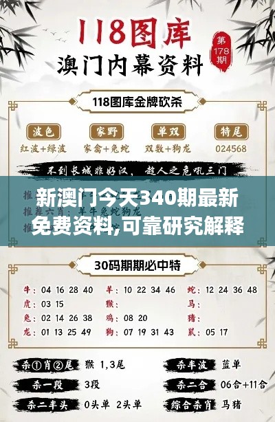 新澳门今天340期最新免费资料,可靠研究解释定义_移动版140.891-1