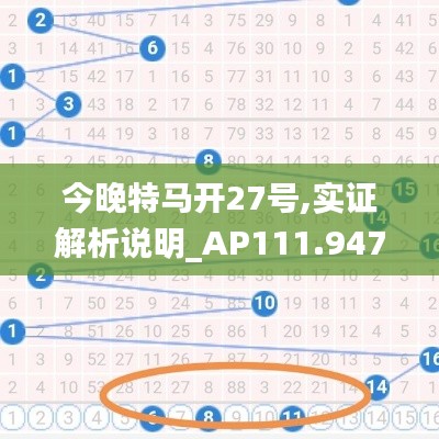 今晚特马开27号,实证解析说明_AP111.947