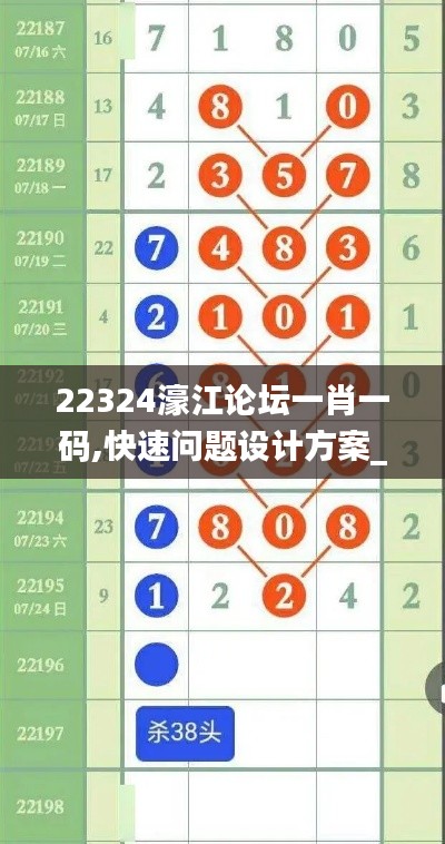 22324濠江论坛一肖一码,快速问题设计方案_Harmony63.138