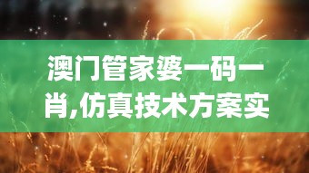 澳门管家婆一码一肖,仿真技术方案实现_桌面款63.451