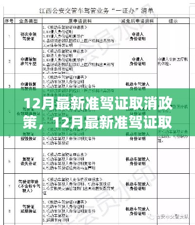 全面解读，最新准驾证取消政策特性、体验、竞品对比与用户分析