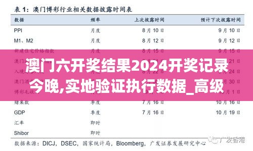 澳门六开奖结果2024开奖记录今晚,实地验证执行数据_高级版1.587