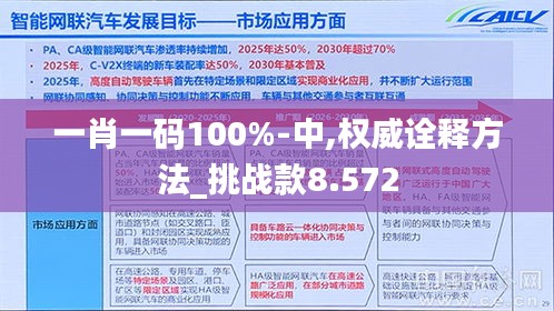 一肖一码100%-中,权威诠释方法_挑战款8.572