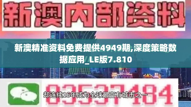 新澳精准资料免费提供4949期,深度策略数据应用_LE版7.810