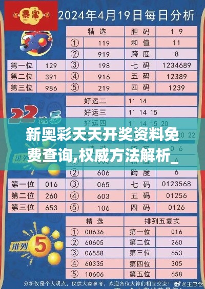 新奥彩天天开奖资料免费查询,权威方法解析_黄金版1.521