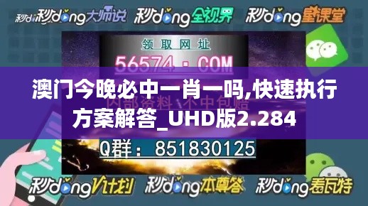 澳门今晚必中一肖一吗,快速执行方案解答_UHD版2.284