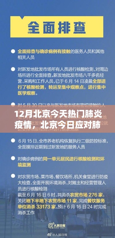 北京12月防疫行动指南，肺炎疫情应对与防疫关键步骤详解