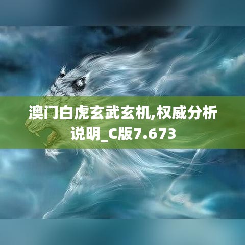 澳门白虎玄武玄机,权威分析说明_C版7.673