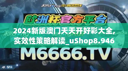 2024新版澳门天天开好彩大全,实效性策略解读_uShop8.946