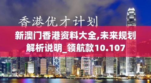 新澳门香港资料大全,未来规划解析说明_领航款10.107