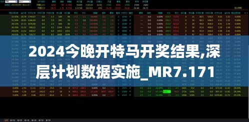 2024今晚开特马开奖结果,深层计划数据实施_MR7.171