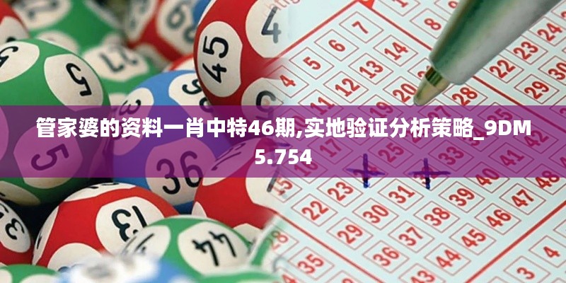 管家婆的资料一肖中特46期,实地验证分析策略_9DM5.754