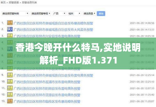 香港今晚开什么特马,实地说明解析_FHD版1.371