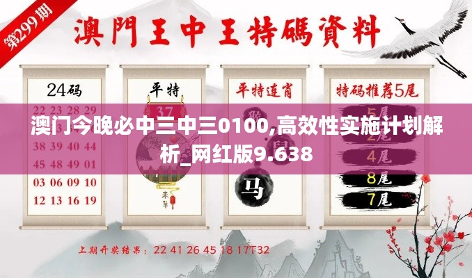 澳门今晚必中三中三0100,高效性实施计划解析_网红版9.638