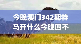 今晚澳门342期特马开什么今晚四不像,确保成语解释落实_专属版9.163