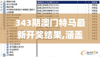 343期澳门特马最新开奖结果,涵盖了广泛的解释落实方法_LE版7.308