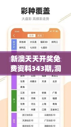 新澳天天开奖免费资料343期,洞察最新开奖趋势_BT2.723