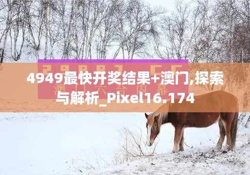 4949最快开奖结果+澳门,探索与解析_Pixel16.174