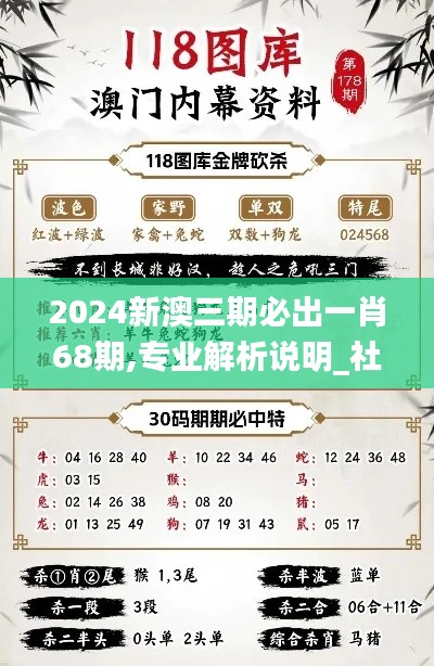 2024新澳三期必出一肖68期,专业解析说明_社交版1.934