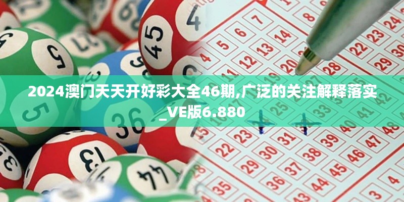 2024澳门天天开好彩大全46期,广泛的关注解释落实_VE版6.880