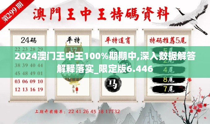 2024澳门王中王100%期期中,深入数据解答解释落实_限定版6.446