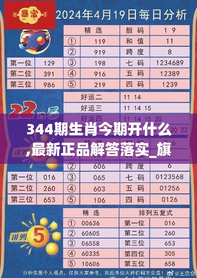 344期生肖今期开什么,最新正品解答落实_旗舰款6.451