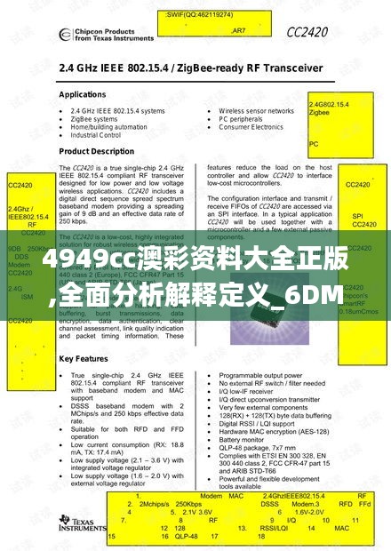 4949cc澳彩资料大全正版,全面分析解释定义_6DM110.417