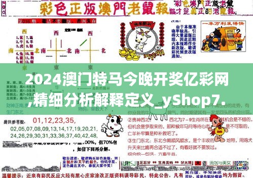 2024澳门特马今晚开奖亿彩网,精细分析解释定义_yShop7.107