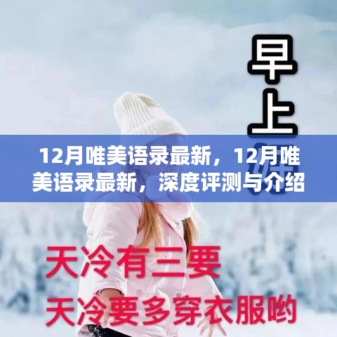 深度评测与介绍，最新12月唯美语录