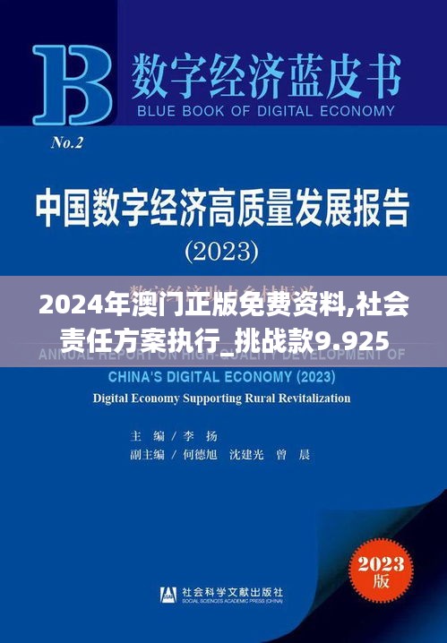 2024年澳门正版免费资料,社会责任方案执行_挑战款9.925