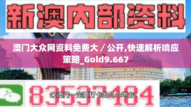 澳门大众网资料免费大／公开,快速解析响应策略_Gold9.667