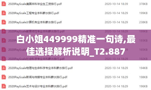 白小姐449999精准一句诗,最佳选择解析说明_T2.887