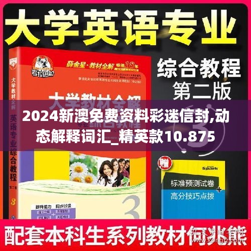 2024新澳免费资料彩迷信封,动态解释词汇_精英款10.875