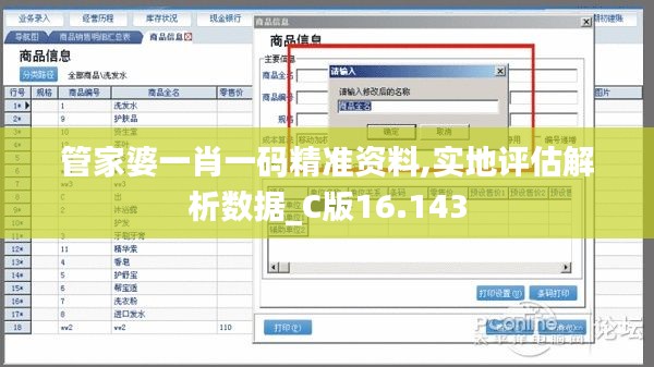 管家婆一肖一码精准资料,实地评估解析数据_C版16.143