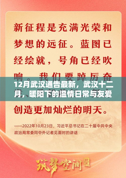 武汉十二月暖阳下的温情日常与友爱力量通告