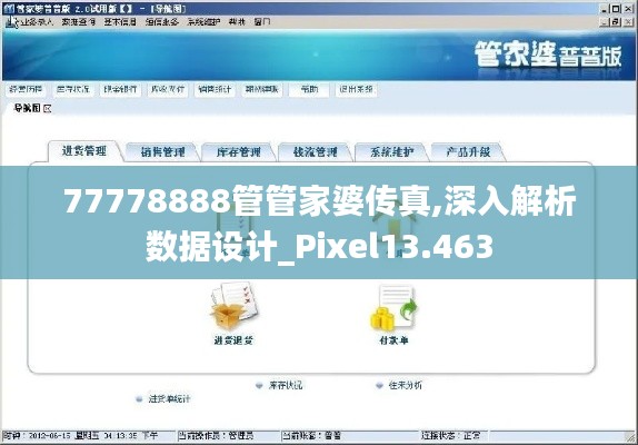 77778888管管家婆传真,深入解析数据设计_Pixel13.463